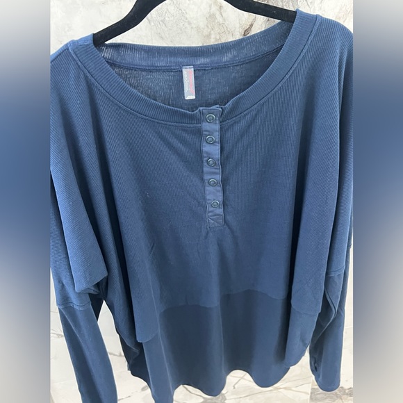 SOLD! FP Movement Twice as Nice Henley! NWT! - Picture 3 of 6